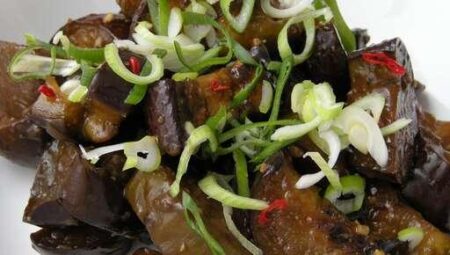 Chinese Eggplant with Garlic Sauce